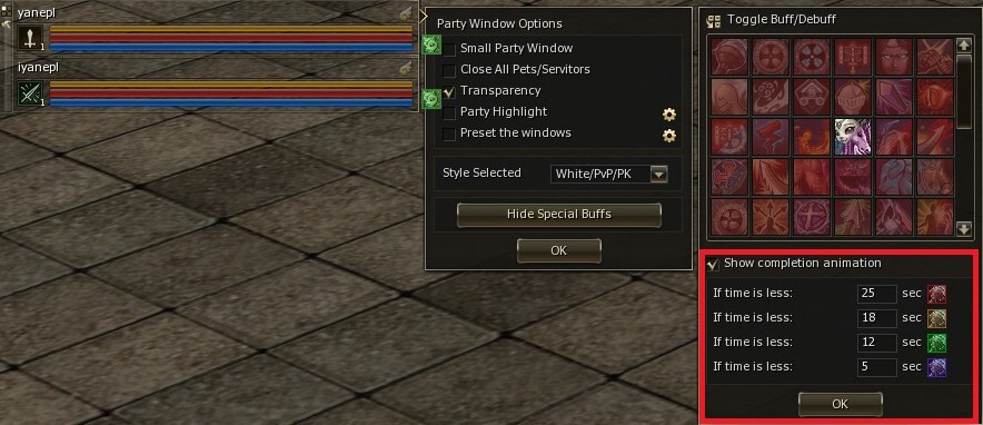 buffs l2